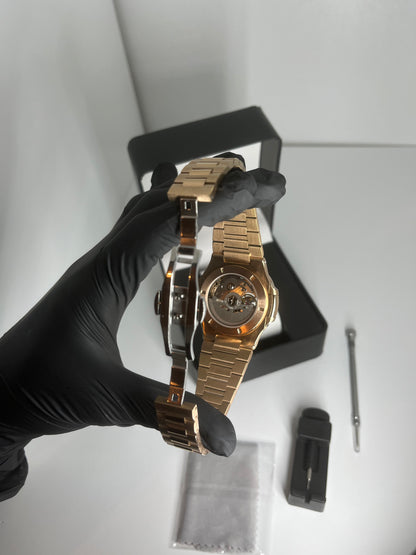 Nautilus Or Rose Caramel Ouverte